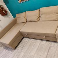 Divano-letto ikea Friheten, colore beige