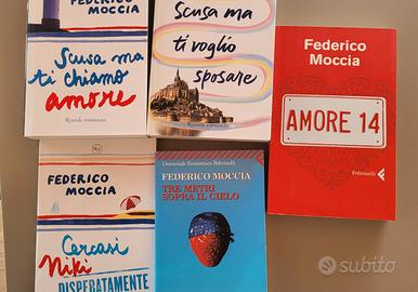 5 libri Federico Moccia