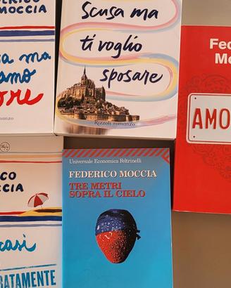 5 libri Federico Moccia