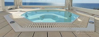 Mini Piscina Idromassaggio a Sfioro Blower