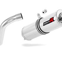 F 650 FUNDURO Marmitta Dominator  scarico