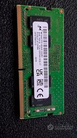 Ram Crucial So-Dimm DDR4  4Gb 3200mhz CL22