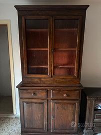 Credenza in legno di noce mis. 109x39 h 212