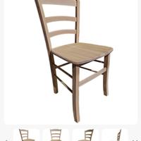 sedie in legno