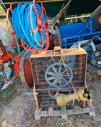 Compressore raccolta olive e potatura alberi