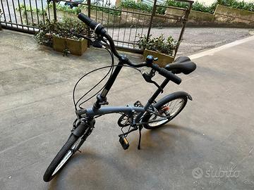 BTWIN Bici pieghevole BTWIN 120 grigia