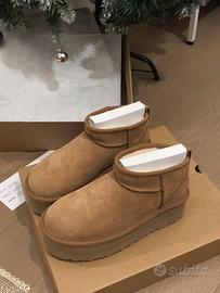 UGG Classic Ultra Mini Platform Boot Chestnut 37