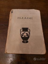 Libro vintage Iliade del 1952 di Omero 