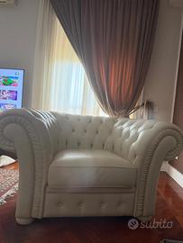 Due Poltrone chester panna