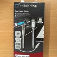 Cavo AUX Music Lightning Cellularline – sigillato