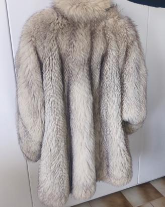 Pelliccia volpe bianca