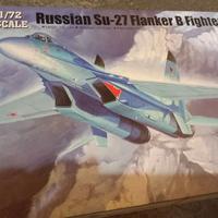 1/72 trumpeter su-27 sukoj russian fighter