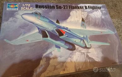 1/72 trumpeter su-27 sukoj russian fighter