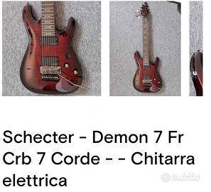 CHITARRA SCHECTER SETTE CORDE