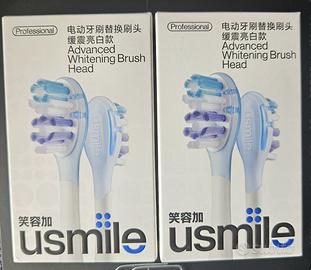 Usmile 4Testine Originali per Spazzolino Elettrico