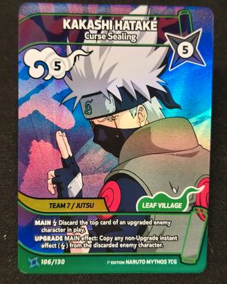 Naruto Mythos TCG Kakashi Hatake 106/130