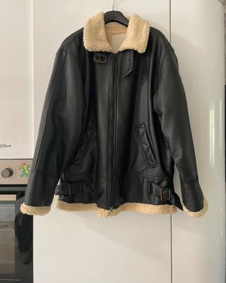 Giubotto Montone Uomo Donna Aviator Vintage