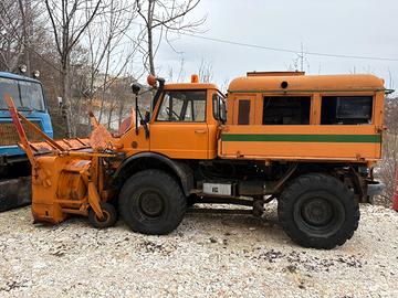 Mercedes Unimog 406 fresa neve eliche