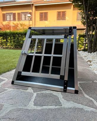 Trasportino Kennel cane in alluminio