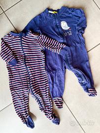 Due tutine  neonato 6-9 mesi