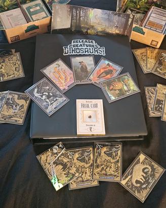 "Release The Creatures: Dinosaurs!" mancolista