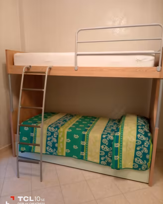 letto a castello con letto estraibile 