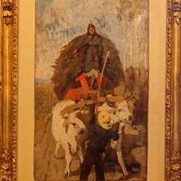 Francesco Gioli olio su tavola  1885