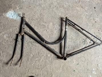 Telaio bici freni a bacchetta donna