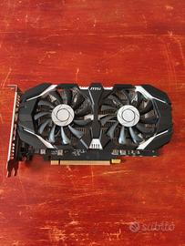 MSI GTX 1050 TI 4 giga Scheda Grafica PC Gaming
