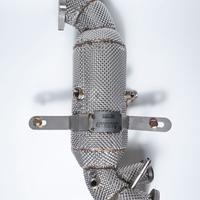 Downpipe Giulia e Stelvio 2.0T con cat 200 celle
