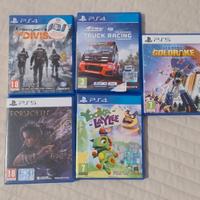 Pachetto giochi ps4 ps5