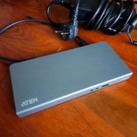 ATEN UH3230 – Dock Multiporta USB-C con ricarica