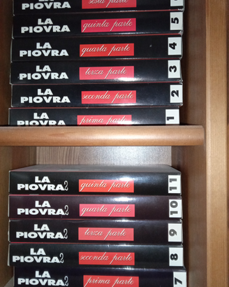 Videocassette "LA PIOVRA"