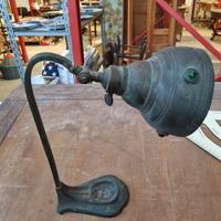 Lampada Scrivania Vintage Ferro- 4 Pietre Decorate