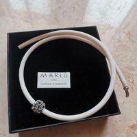 Bracciale donna Marlù caucciù ed acciaio NUOVO