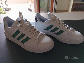 Adidas 40 e 2/3 - strisce verde scuro