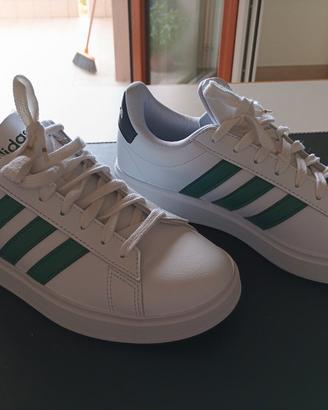 Adidas 40 e 2/3 - strisce verde scuro
