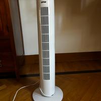 Ventilatore verticale oscillante