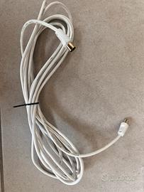 Cavo antenna TV coassiale 5,5 m – maschio/femmina