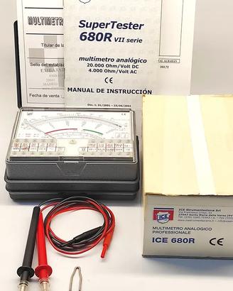 Supertester Multimetro Analogico ICE-680 R VII