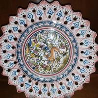 Piatto Ceramica Granjo Coimbra Portogallo Luis XVI