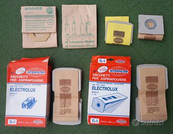 Lotto sacchetti aspirapolvere vintage