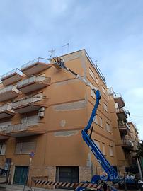 ragno cingolato piattaforma aerea 
