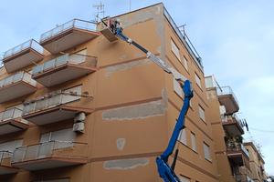 ragno cingolato piattaforma aerea 