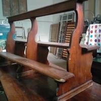 Panca chiesa fine 800/900