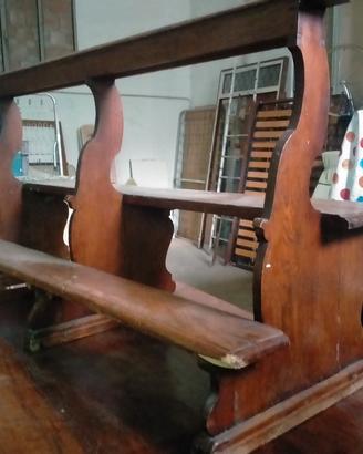 Panca chiesa fine 800/900