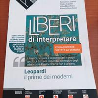 libro liberi di interpretare leopardi 