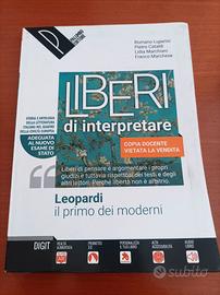 libro liberi di interpretare leopardi 