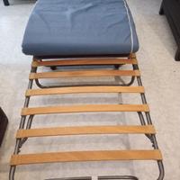 letto pieghevole con materasso 