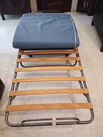letto pieghevole con materasso 